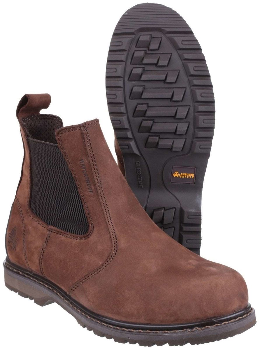 Amblers AS148 Sperrin Mens Steel Toe Cap Safety Dealer Boots - Shoe Store Direct