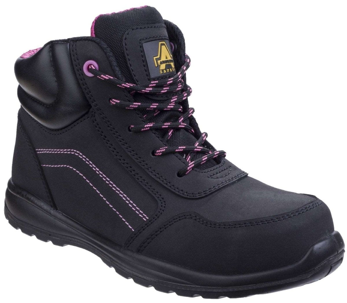 Amblers AS601 Lydia Ladies Composite Safety Boots With Side Zip - Shoe Store Direct
