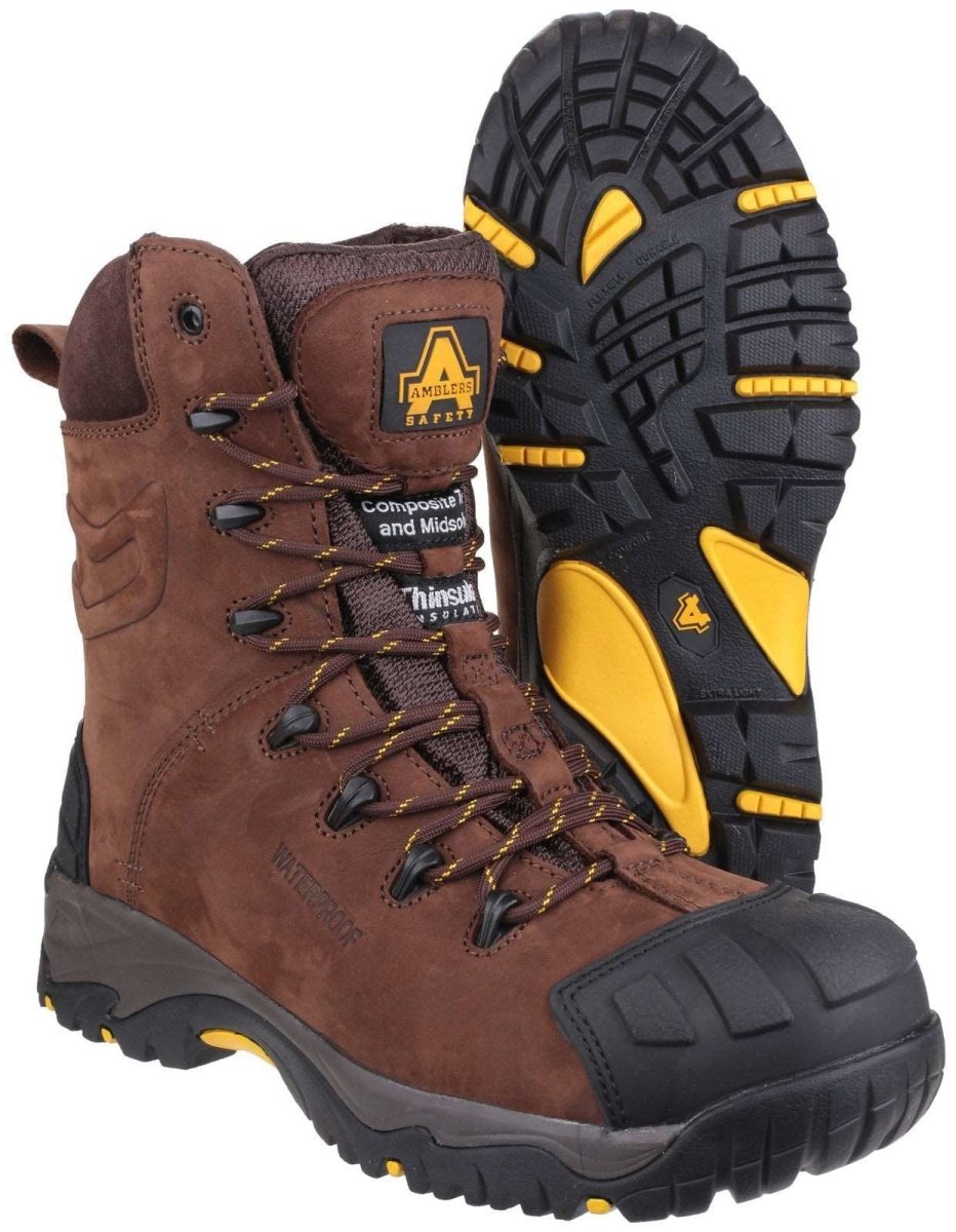 Amblers AS995 Pillar Mens Composite Waterproof Safety Boots - Shoe Store Direct