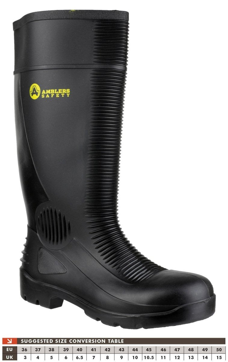 Amblers FS100 Admin Construction Safety Wellington Boots - Shoe Store Direct