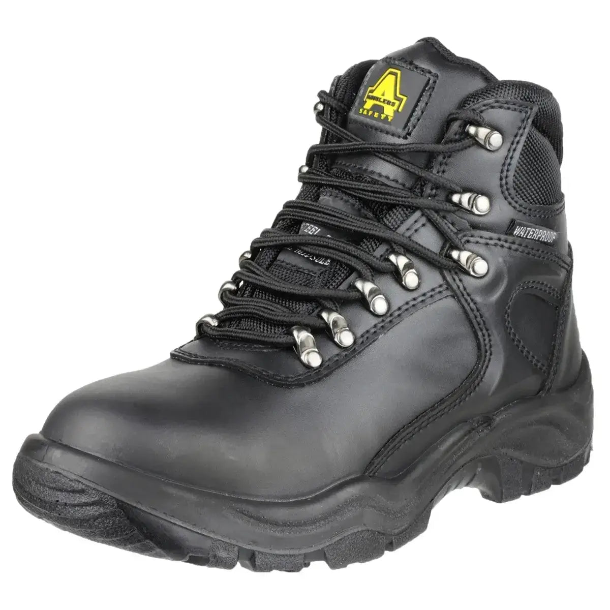 Amblers FS218 Waterproof Steel Toe & Midsole Safety Boots - Shoe Store Direct