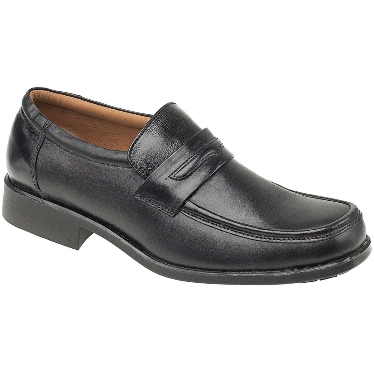 Amblers Manchester Leather Loafer Slip On Mens Shoes - Shoe Store Direct