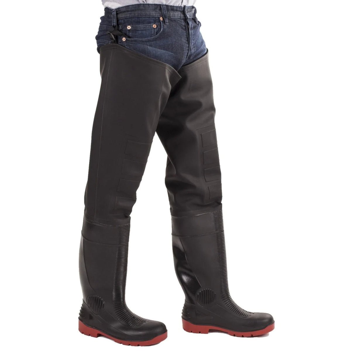 Amblers Rhone S5 Steel Toe Cap Thigh Safety Waders - Shoe Store Direct