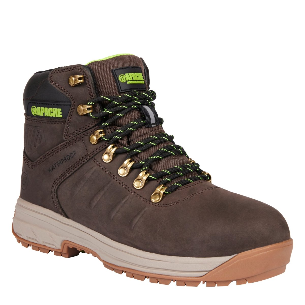Apache Moose Jaw Leather Waterproof Safety Boot - Shoe Store Direct