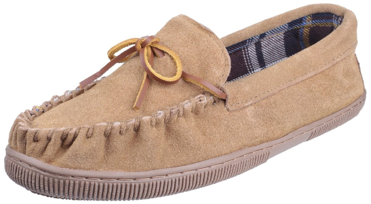 Cotswold Alberta Slip On Moccasin Slippers - Shoe Store Direct