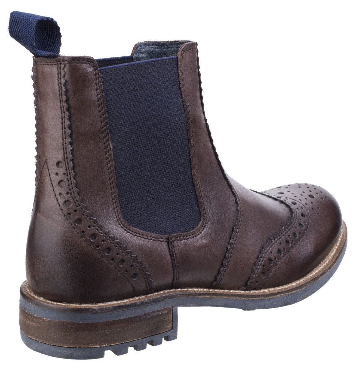 Cotswold Cirencester Chelsea Brogue Mens Boots - Shoe Store Direct