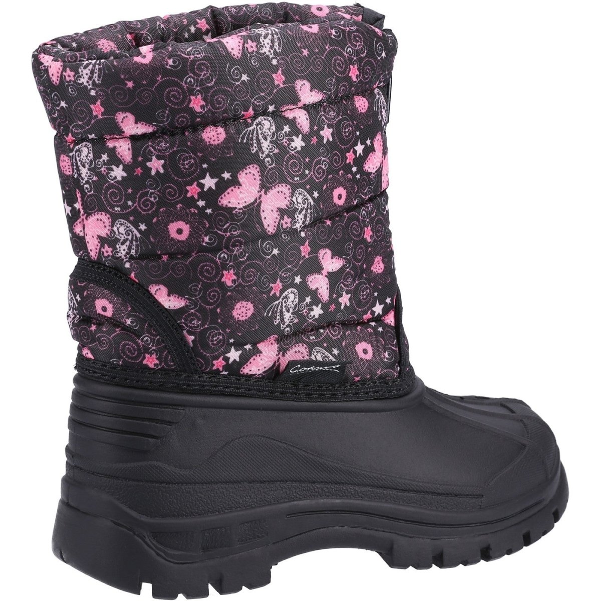 Cotswold Iceberg Kids Weather Zip-Top Snow Boots - Shoe Store Direct