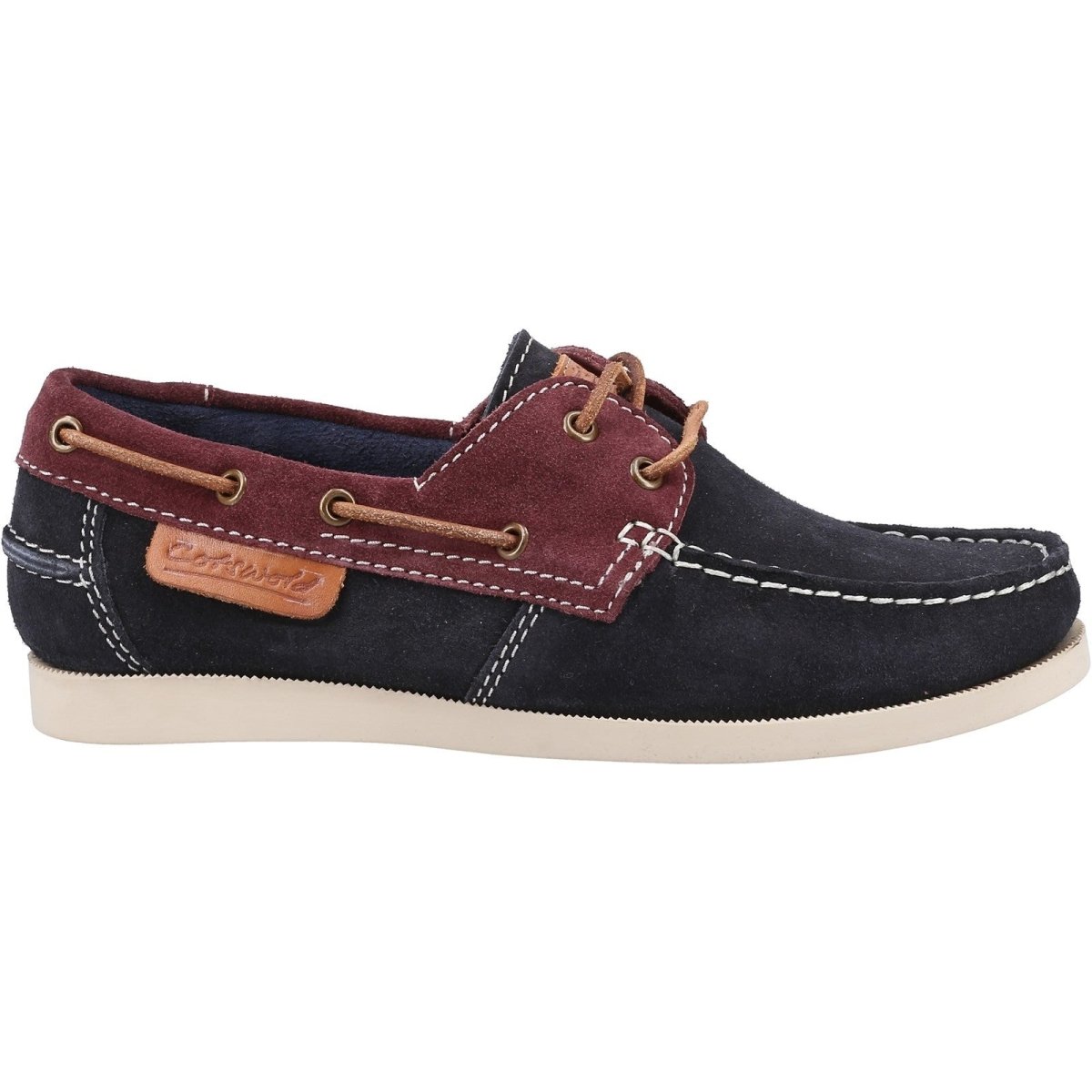 Cotswold Idbury Ladies Suede Moccasin Boat Shoes - Shoe Store Direct