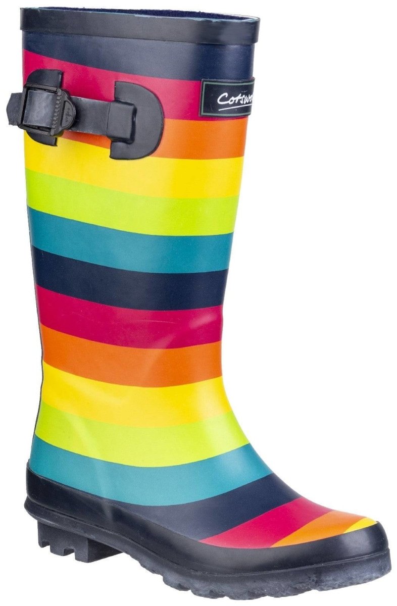 Cotswold Rainbow Kids Wellington Boots - Shoe Store Direct