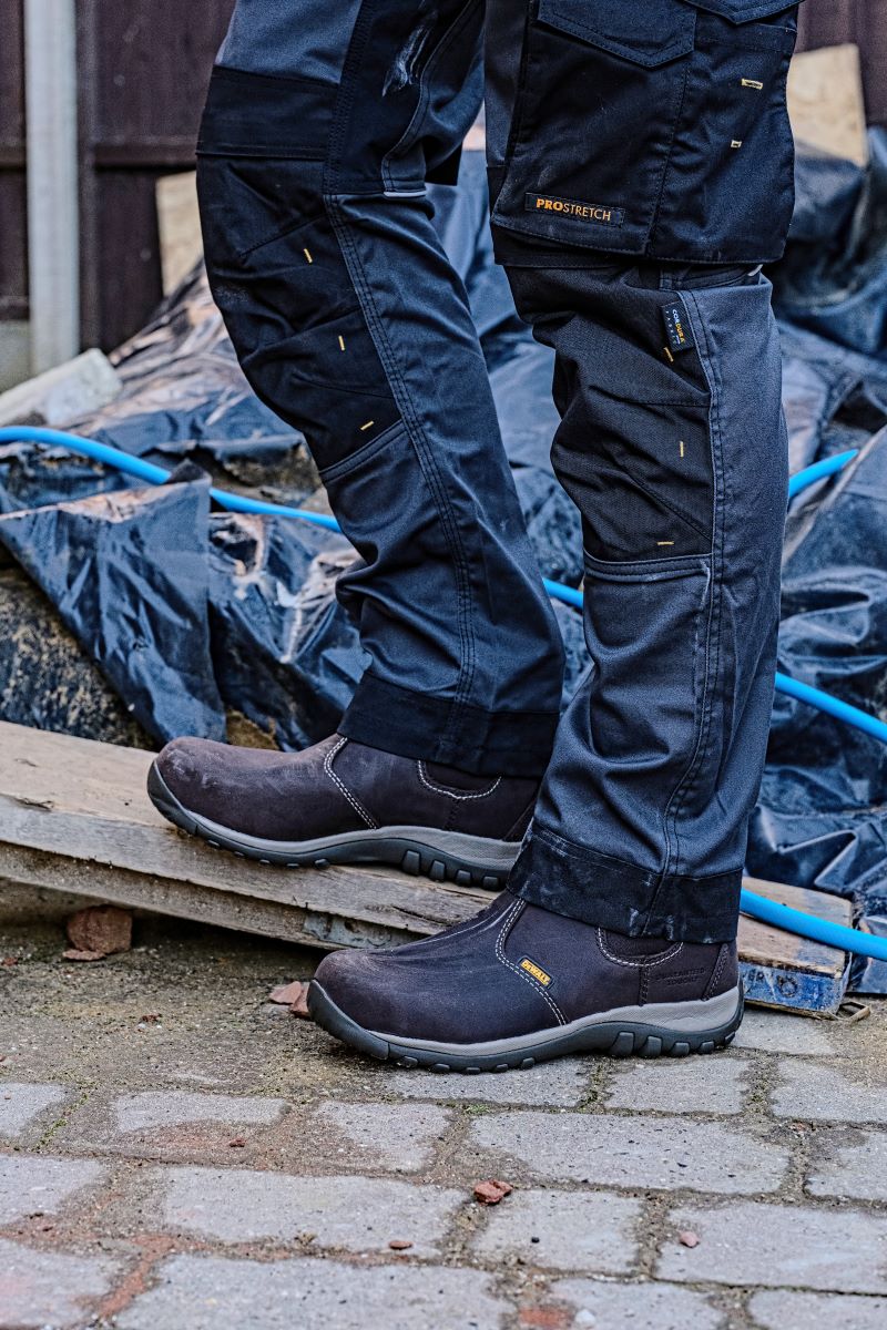 DeWalt Radial Mens Leather Steel Toe Safety Dealer Boots - Shoe Store Direct