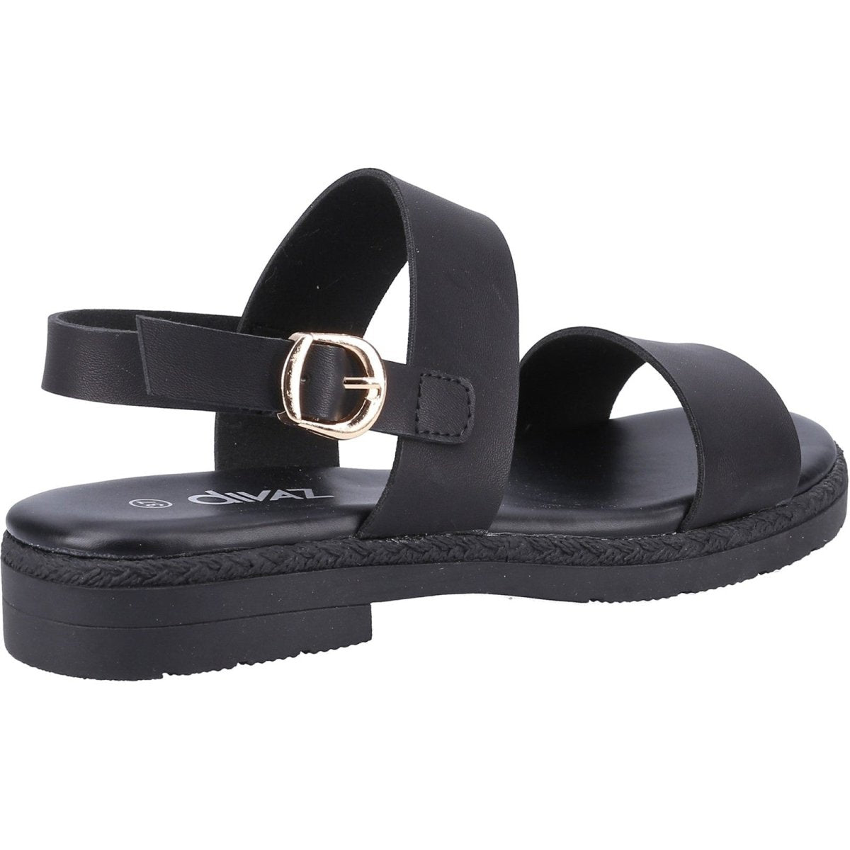 Divaz Mia Ladies Vegan-Friendly Adjustable Buckle Summer Sandals - Shoe Store Direct