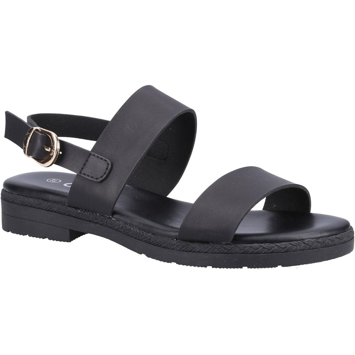 Divaz Mia Ladies Vegan-Friendly Adjustable Buckle Summer Sandals - Shoe Store Direct