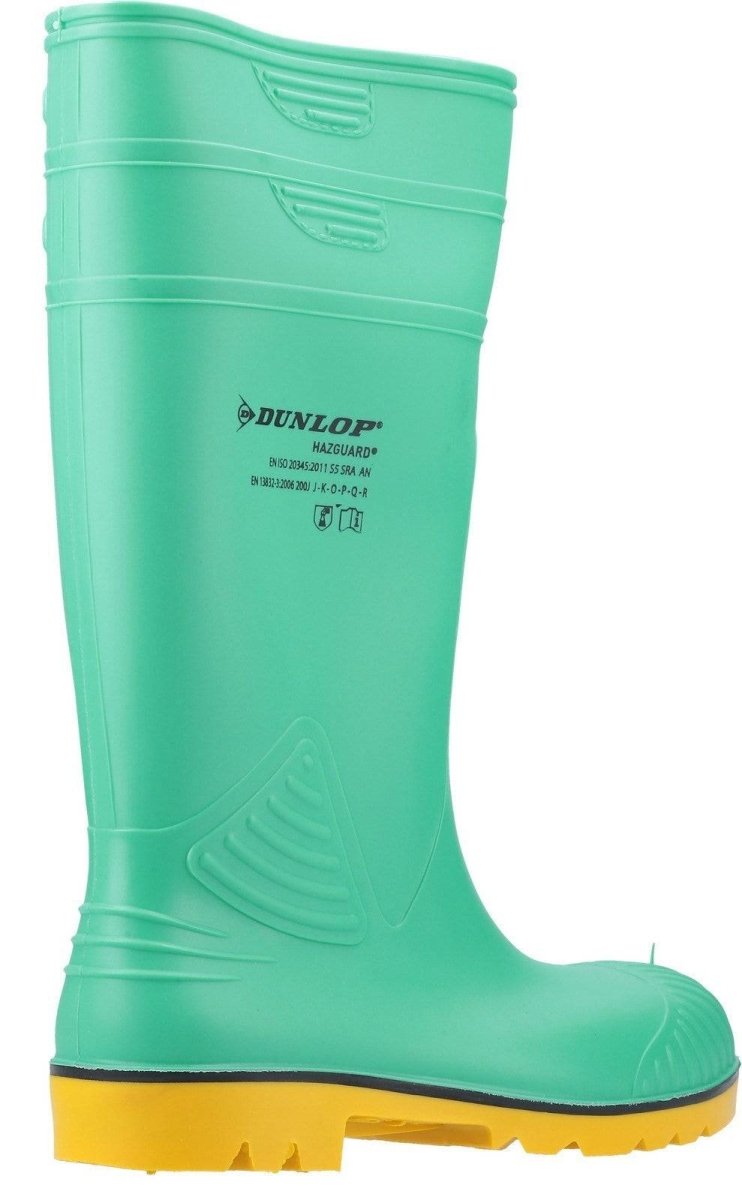 Dunlop Acifort HazGuard Mens Chemical Resistant Safety Wellington Boots - Shoe Store Direct