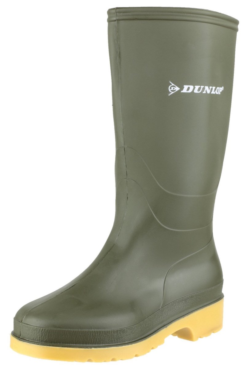 Dunlop Dull Kids Wellington Boots - Shoe Store Direct