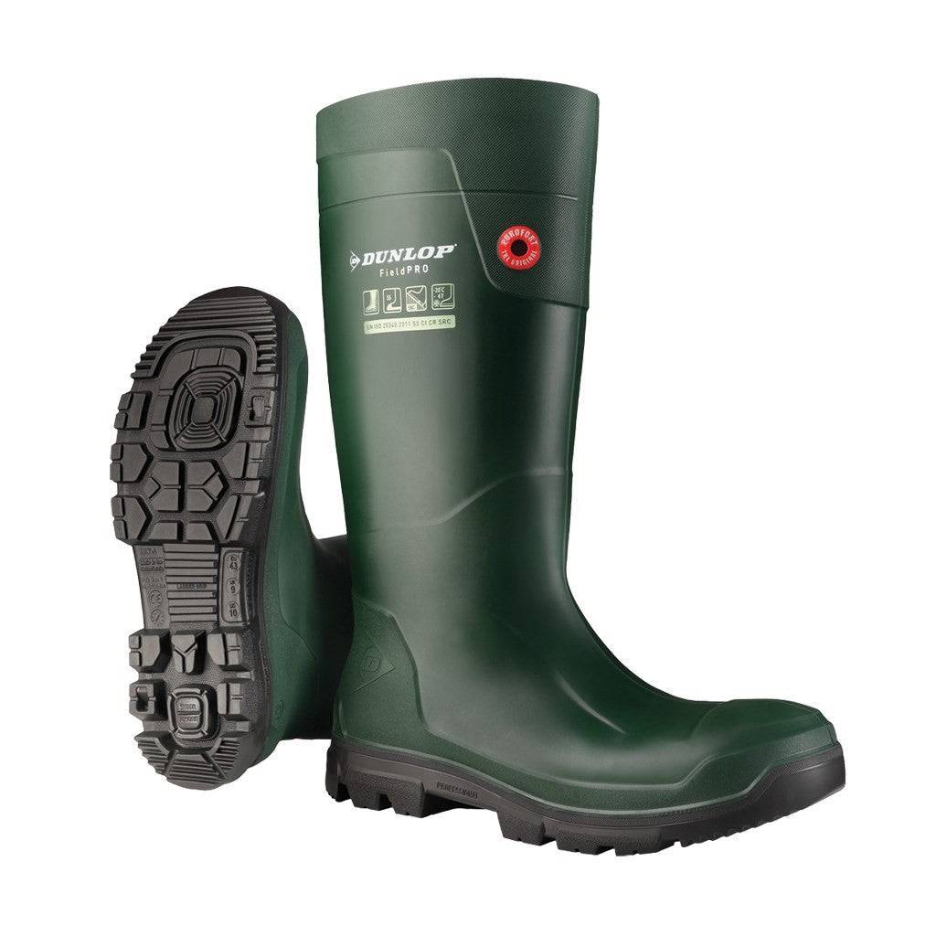 Dunlop Field Pro Full Safety Wellington Boots - Shoe Store Direct