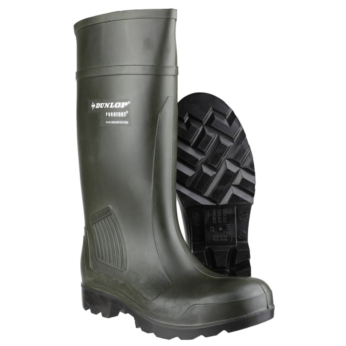 Dunlop Purofort Professional Full Safety Wellington Boots - Shoe Store Direct