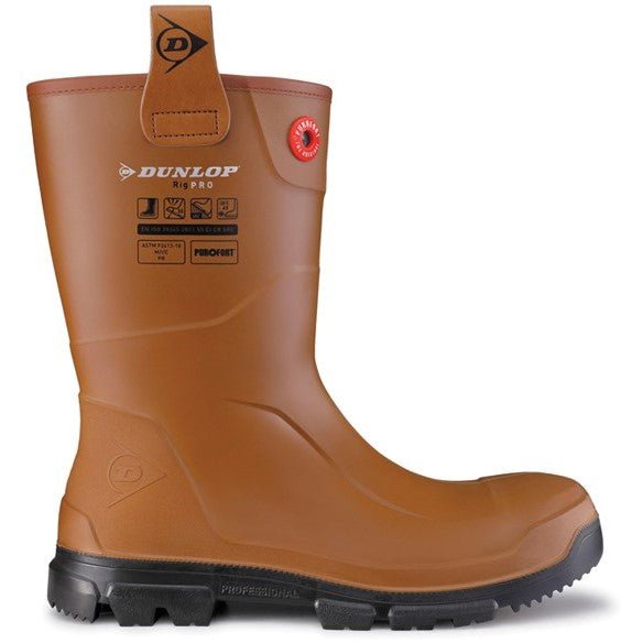Dunlop Purofort RigPRO Full Safety Wellington - Shoe Store Direct