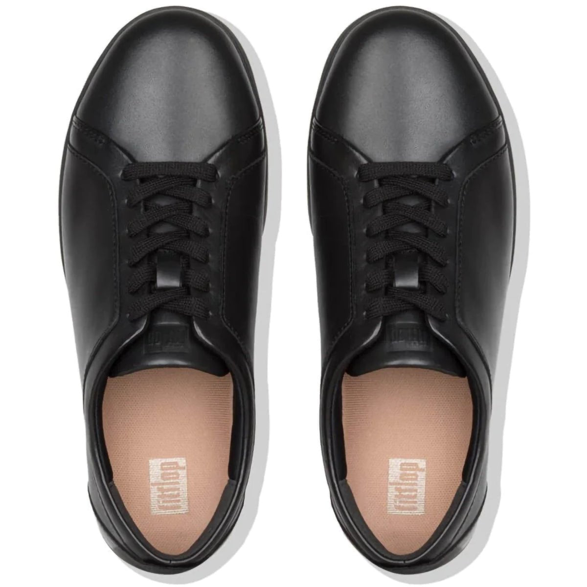 Fitflop Rally Leather Ladies Trainer Sneakers - Shoe Store Direct