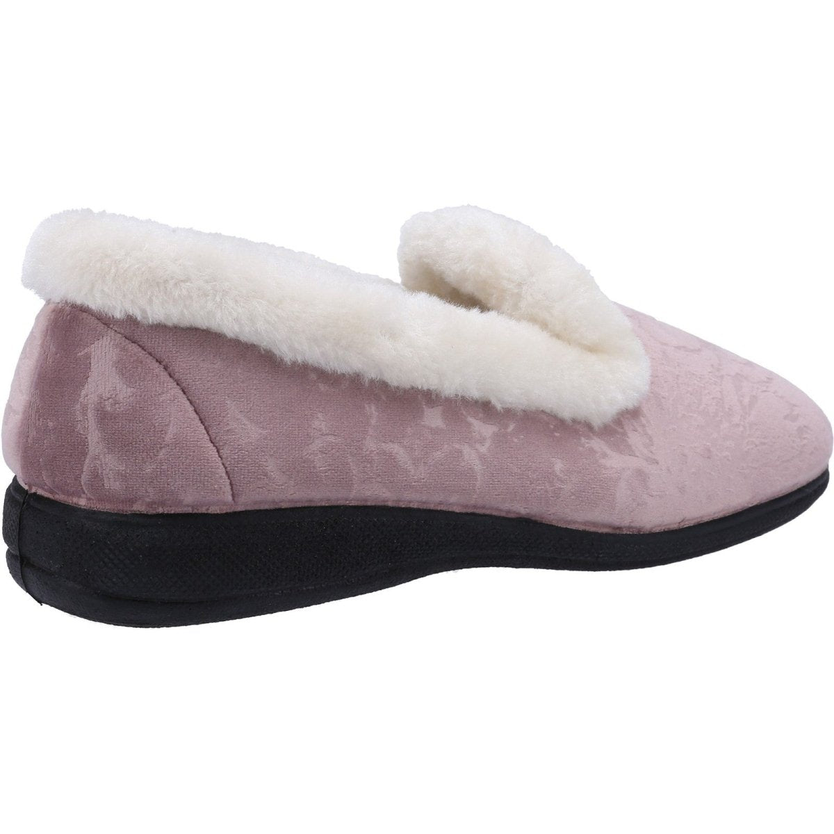 Fleet & Foster Adelaide Memory Foam Classic Ladies Slippers - Shoe Store Direct