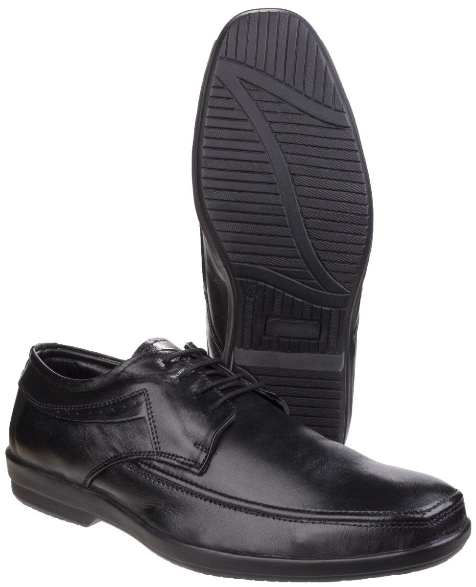 Fleet & Foster Dave Apron Toe Oxford Formal Shoe Lace Mens Shoes - Shoe Store Direct