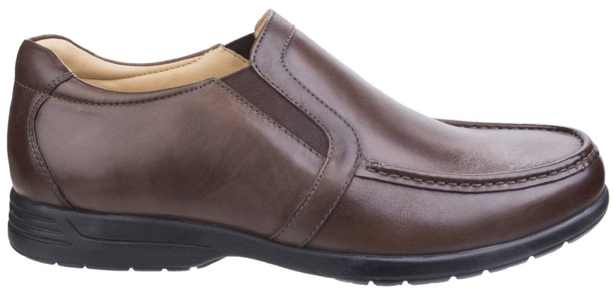 Fleet & Foster Gordon Dual Fit Mens Moccasin Shoes - Shoe Store Direct