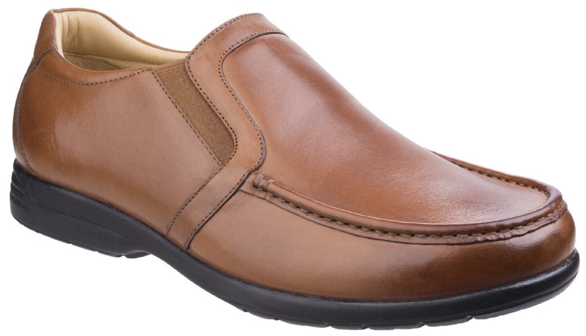 Fleet & Foster Gordon Dual Fit Mens Moccasin Shoes - Shoe Store Direct