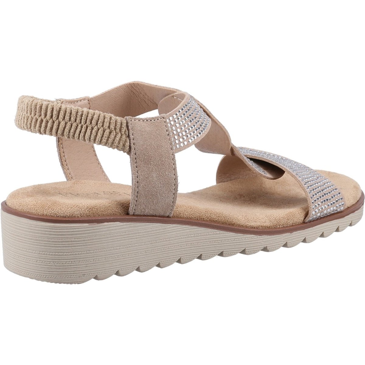 Fleet & Foster Hyacinth Ladies Open-Toe Touch-Fastening Sandals - Shoe Store Direct