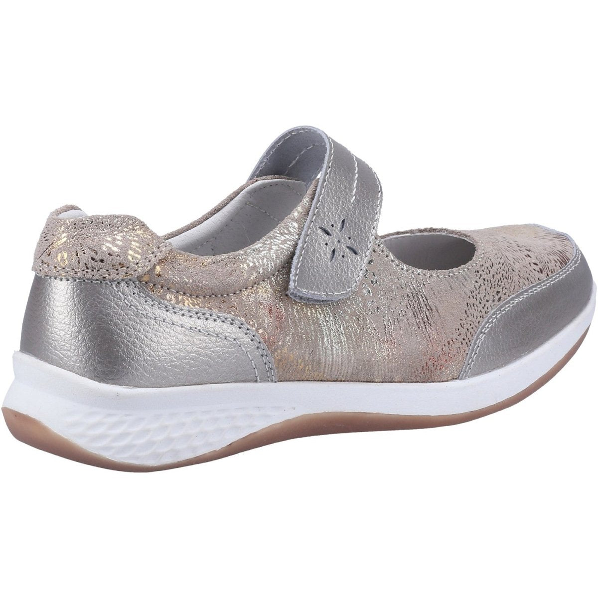 Fleet & Foster Laura Ladies Mary Jane Touch-Fastening Shoes - Shoe Store Direct