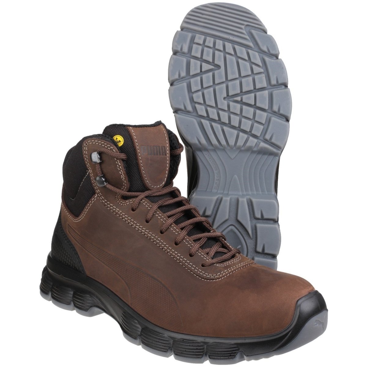 Puma Condor Mid Steel Toe Cap Mens Safety Boots - Shoe Store Direct