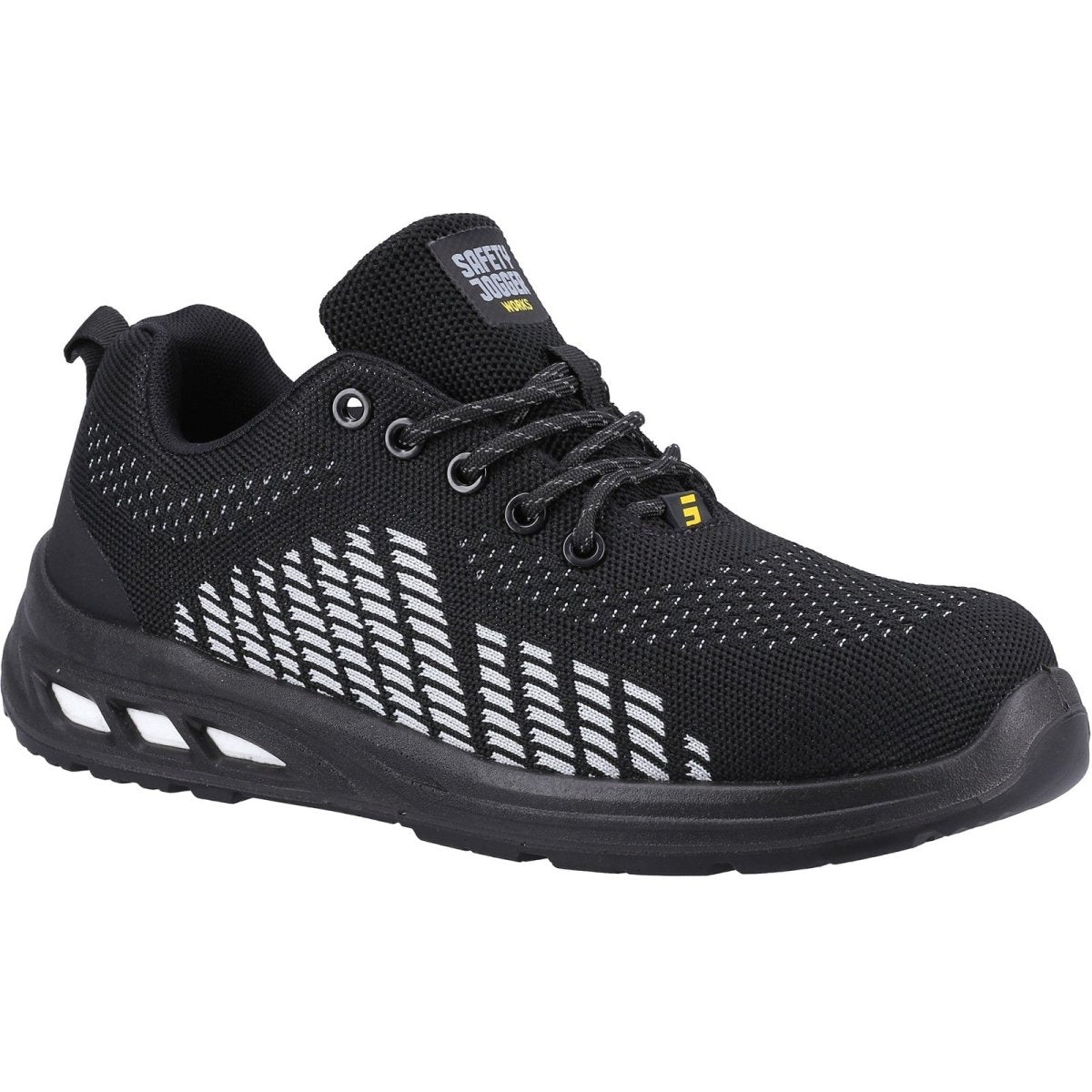 Safety Jogger Fitz S1P Steel Toe & Midsole Mens Safety Trainers - Shoe Store Direct